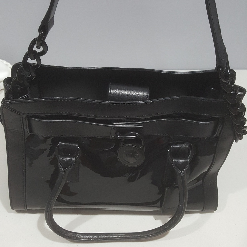 Michael  Kors Patent Leather Hamilton